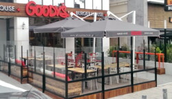 Ανεμοφράκτες – Ανεμοθραυστες πτυσσόμενα διαχωριστικά αλουμινίου εξωτερικών χώρων