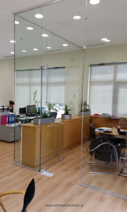 Γυάλινα διαχωριστικά laminate υάλωση crystal laminate