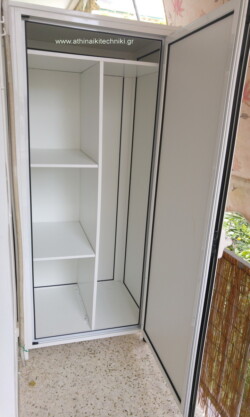Ντουλάπες απολύτως στεγανές η αεριζόμενες δεν χρειάζονται συντήρηση.