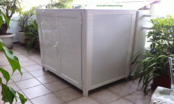 Ντουλάπες Εξωτερικού Χώρου Αλουμινιου.