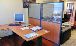 Διαχωριστικό γραφείου διαχωρισμός γραφείων