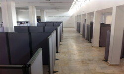 Διαχωριστικά από αλουμίνιο και ύφασμα ύφασμα μελαμίνη τζάμια